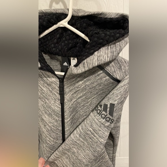 Adidas heavy, zip up - Picture 3 of 5
